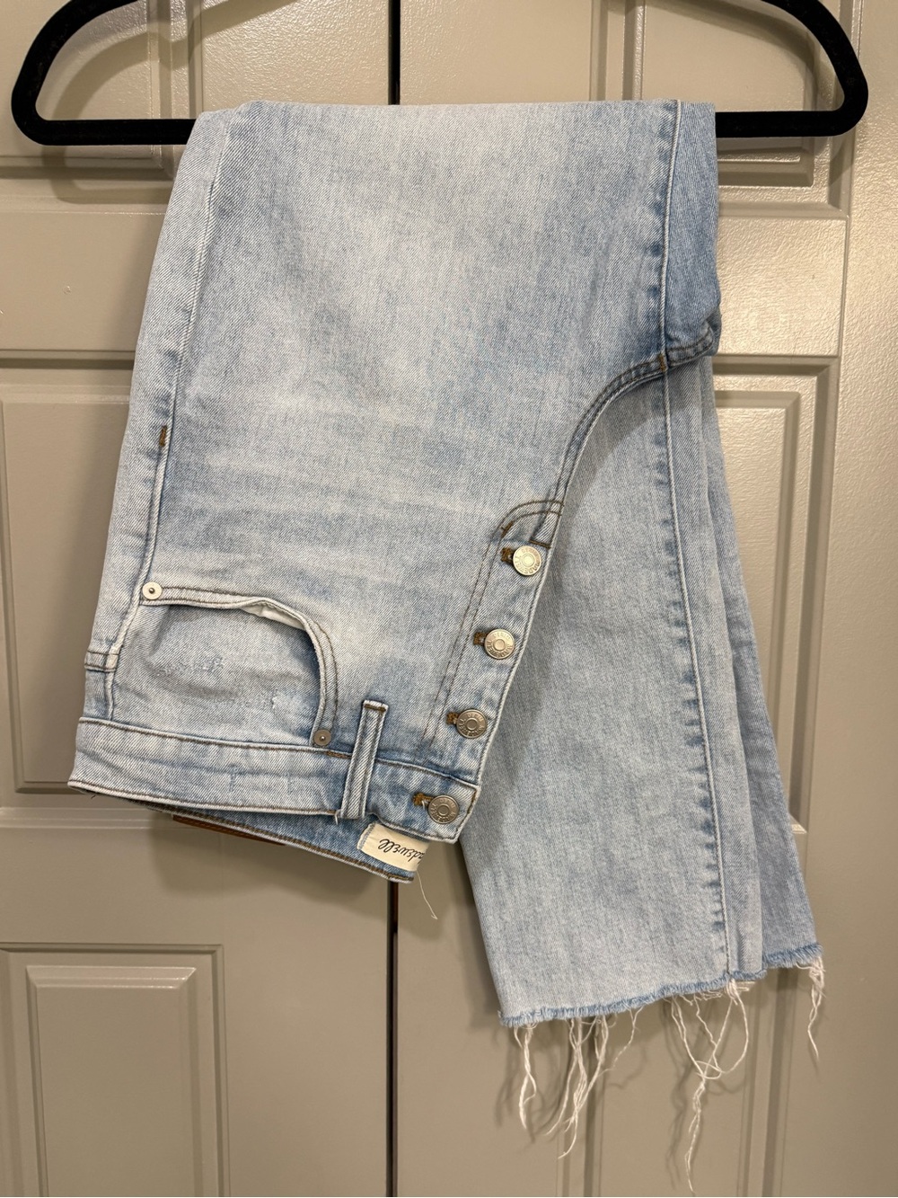 Madewell High Rise Slim Crop Boyjean Light Wash Size 29 🔥
